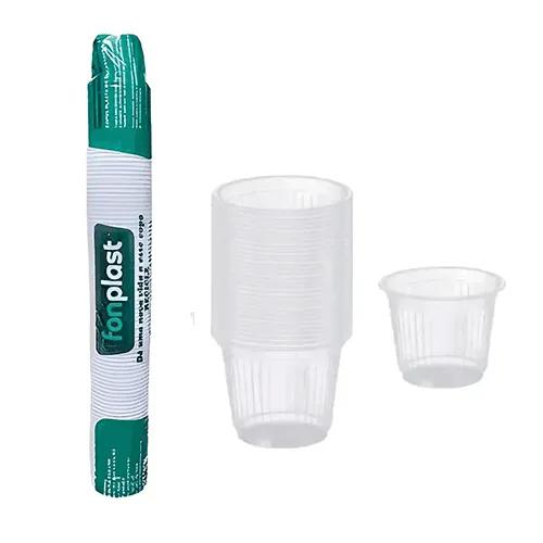 COPO FONPLAST PLAST BRANCO 50ML C/100