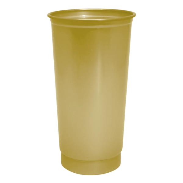 COPO PLAST COPOBRAS DOURADO 300ML C/10