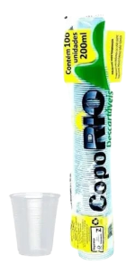 COPO DESCAR COPO RIO TRANSL 200ML C/100
