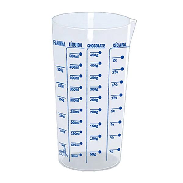 COPO MEDIDOR 500ML PLASMONT