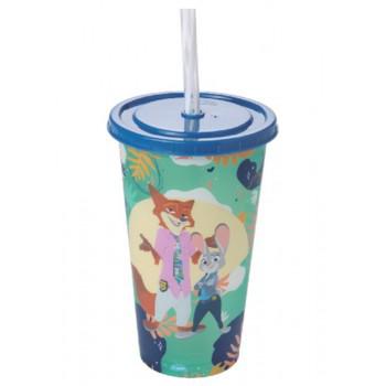 COPO PLASUTIL REFRI ZOOTOPIA 500ML