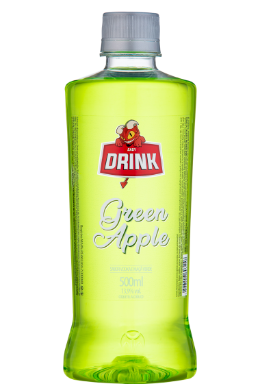 COQUETEL EASY DRINK GREEN APPLE 500ML