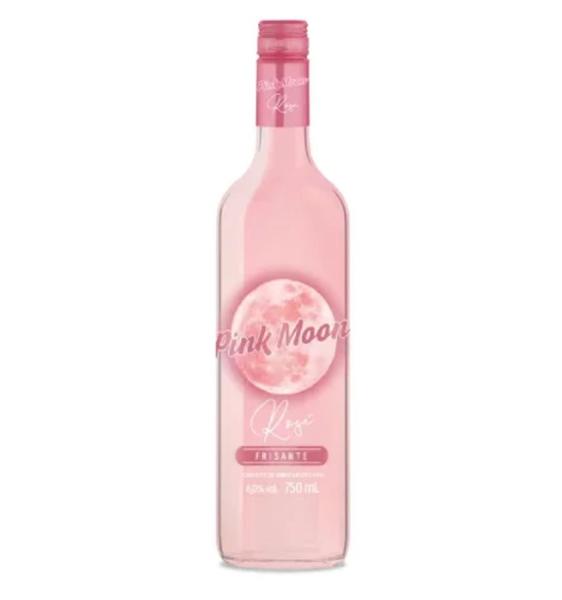 COQUETEL DE VINHO FRISANTE  PINK MOON ROSE 750ML