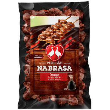 CORACAO DE FRANGO PERDIGAO NA BRASA TEMP