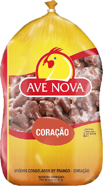 CORACAO DE FRANGO CONG AVE NOVA 800G