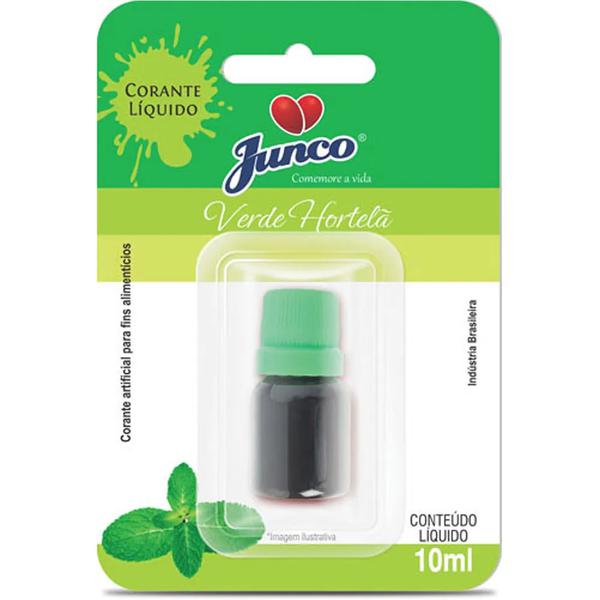 CORANTE LIQ JUNCO 10ML VERDE HORTELA