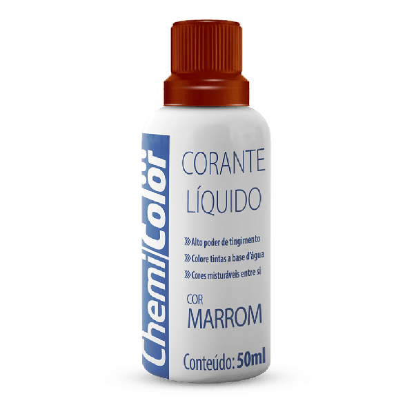 CORANTE LIQUIDO MARROM CHEMICOLOR