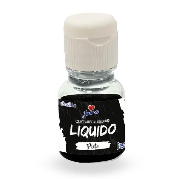 Corante Liq Junco Alim 10Ml Preto