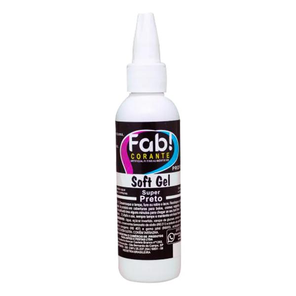 CORANTE FAB SOFT GEL 25G SUPER PRETO