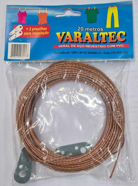 Varal de Aço Revestido PVC Varaltech