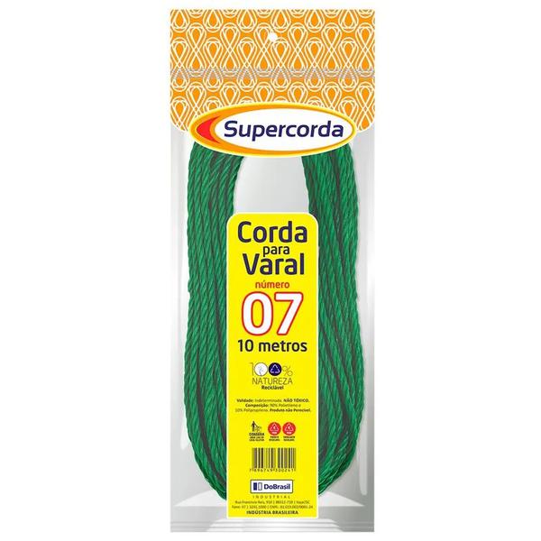 CORDA VARAL SUPERCORDA. N7 10MTS