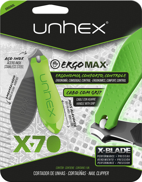 CORTADOR DE UNHA UNHEX MERH.X-70 VER L.
