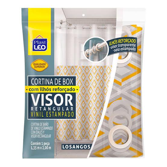 CORTINA DE BOX VINIL VISOR RETANGULAR - ALPES