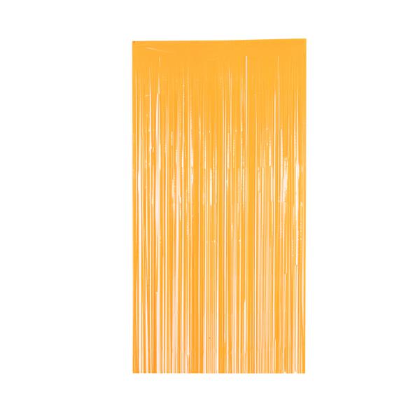 CORTINA METAL. LARANJA 1X2MT SILVER PLASTIC