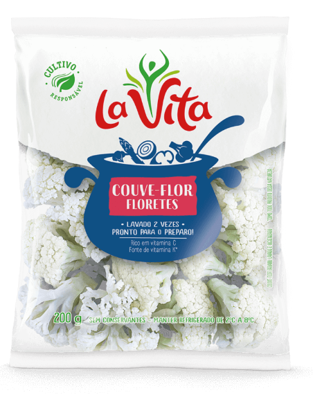 COUVE FLOR FLORETES LA VITA 200G