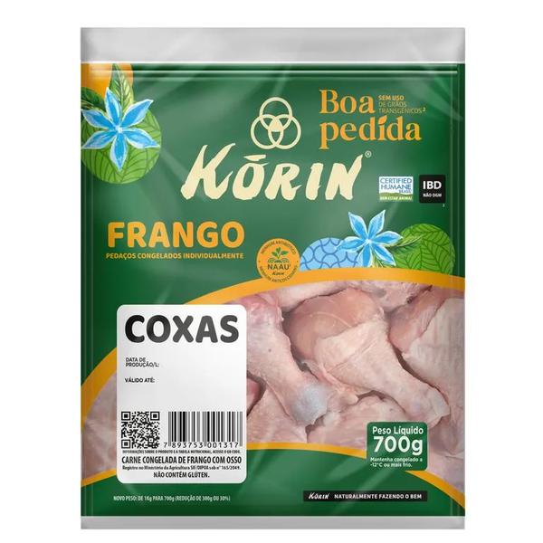 COXA DE FRANGO KORIN 700G BOA PEDIDA