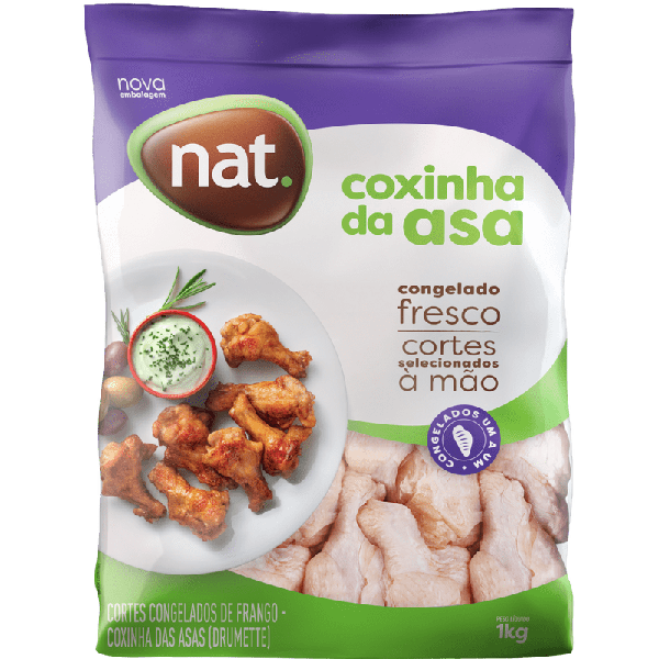 COXINHA ASA NAT 1KG DRUMETTE