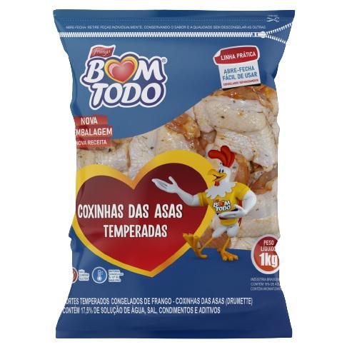 COXINHA ASA FRANGO BOM TODO 1KG IQF TEMP