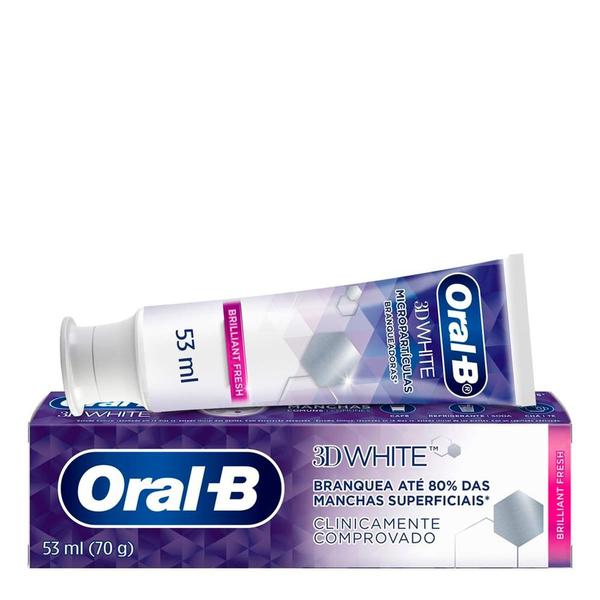 CREME DENTAL ORAL B 3D WHIT 70G
