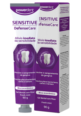 Creme Dent.Powerdent Sensitive 90g