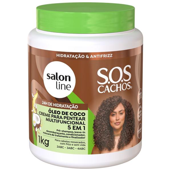 CREME PENT SALON LINE SOS CACHOS COCO 1K