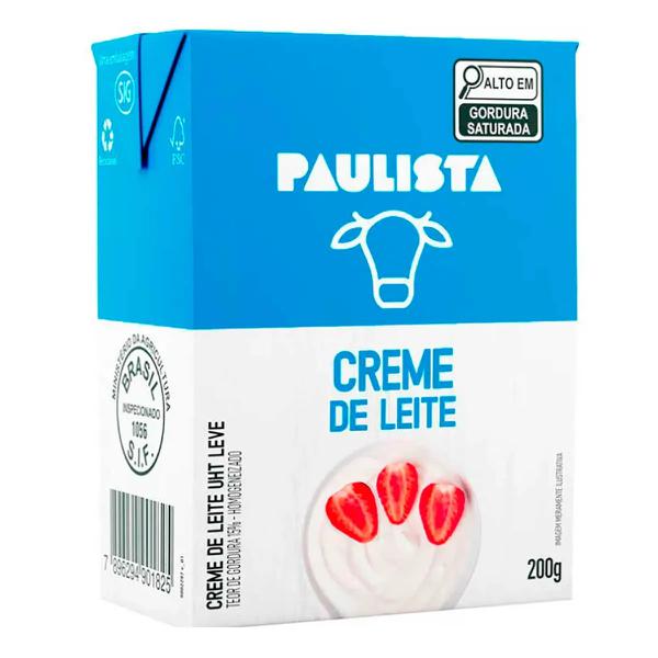CREME DE LEITE UHT PAULISTA 200G