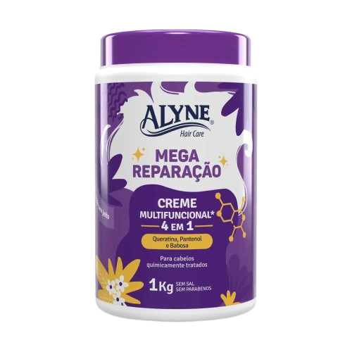 CREME TRAT ALYNE 1KG MEGA REPARACAO