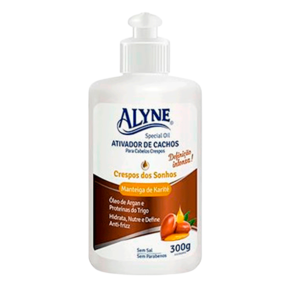 CREME PENTEAR ALYNE 300G CRESPOS SONHOS