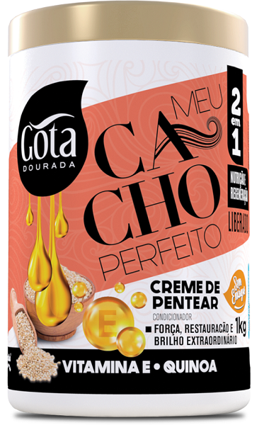 CREME PENT GOTA CACHO VIT E QUINOA 1K