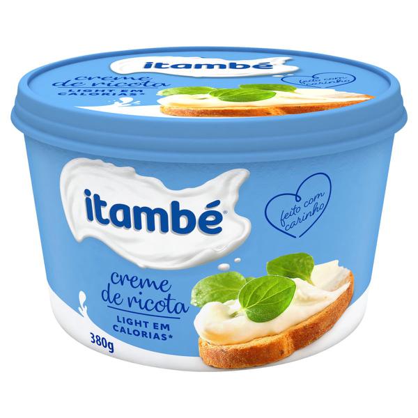 CREME DE RICOTA LIGHT ITAMBE 380G