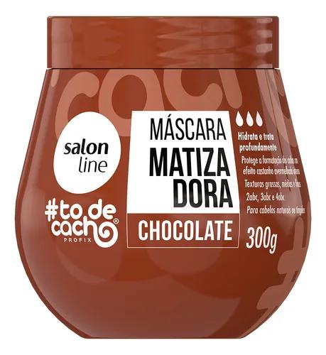 MASC MATIZADORA SALON LINE 300G CHOCOLATE T CACH