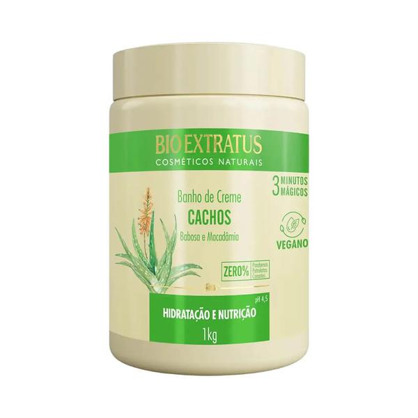 BANHO CREME BIO EXTRATUS 1KG CACHOS