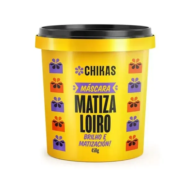 Mascara Chikas Matiza Loiro 450g