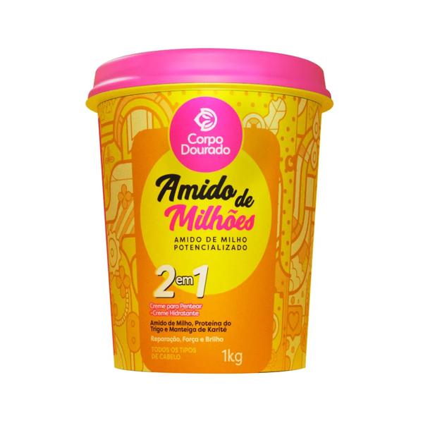 CR TRAT CORPO DOURADO 1KG 2EM1 REGARV AM