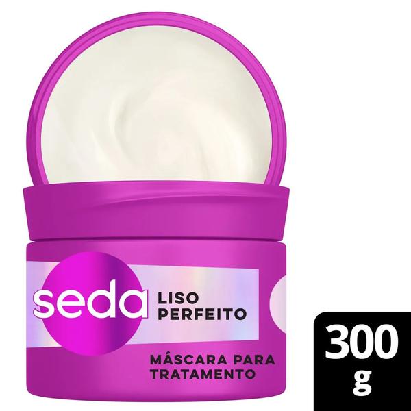 MASCARA DE TRATAMENTO SEDA 300G LISO PERFEITO