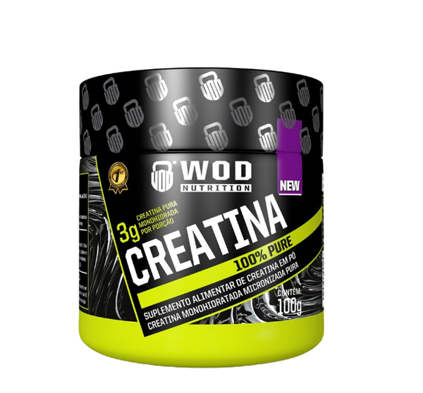 CREATINA WOD NUTRITION 100% PURA 100G