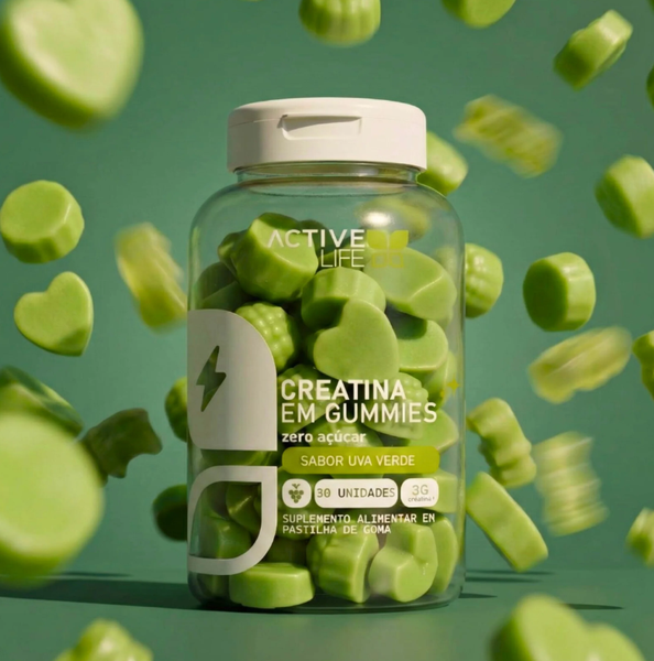 CREATINA EM GUMMIES GUDAY 30UN UVA VERDE