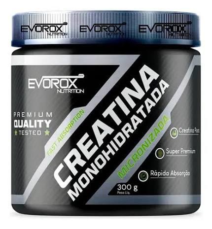 CREATINA MONOHIDRATADA EVOROX 300G