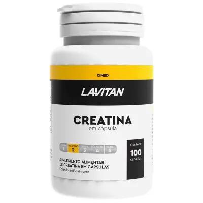 CREATINA CIMED LAVITAN CAPS FR C/100