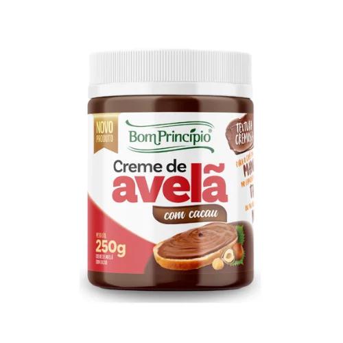 CREME DE AVELA COM CACAU E CASTANHAS           BOM PRINCIPIO        250g