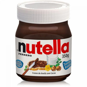 CREME DE AVELA NUTELLA 350G