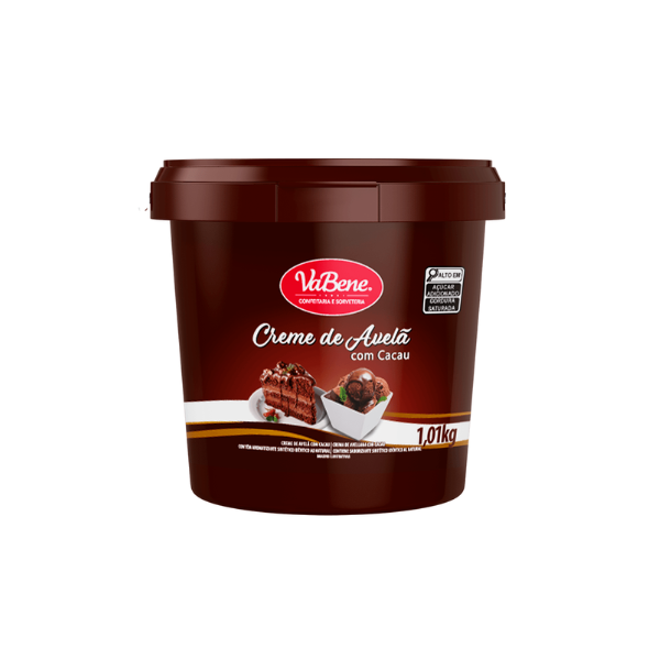 CREME DE AVELA COM CACAU VABENE POTE 1,01KG