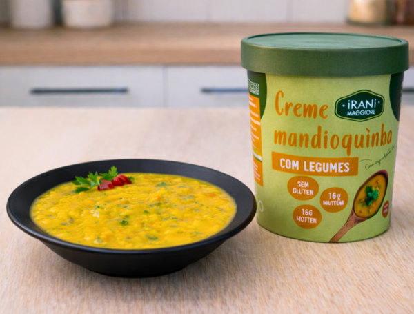 CREME DE MANDIOQUINHA IRANI MAGGIORE 400G C/LEGUMES