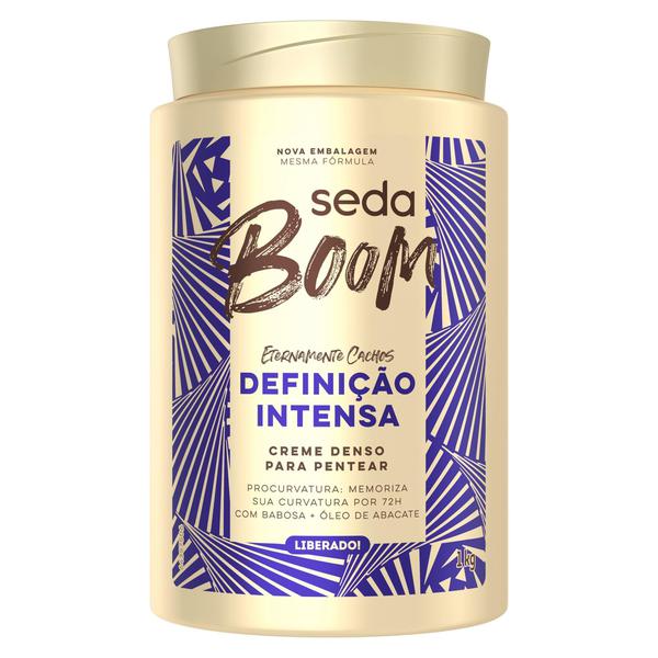 CREME PENTEAR SEDA 1KG BOOM DEFINIÇAO INTENSA