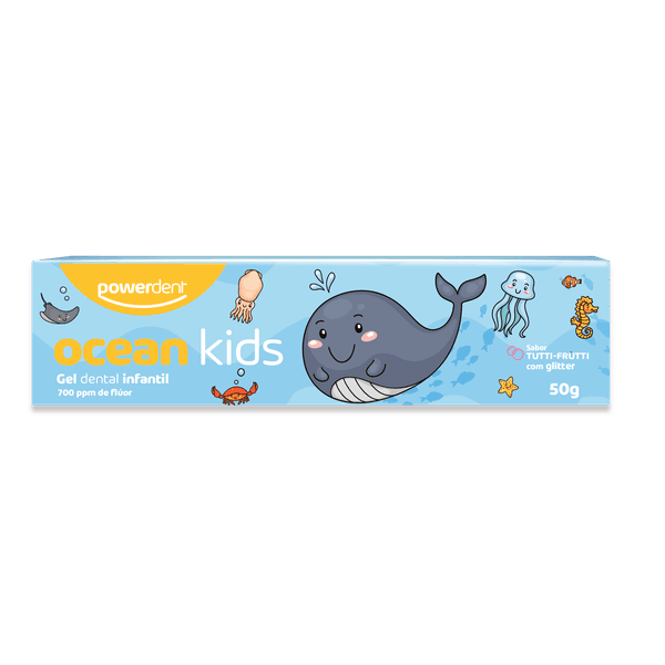 GEL DENT OCEAN KIDS TUTTI FRUTTI 50G