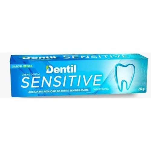 CREME DENTAL DENTIL SENSITIVE SEM FLUOR 70G MENTA