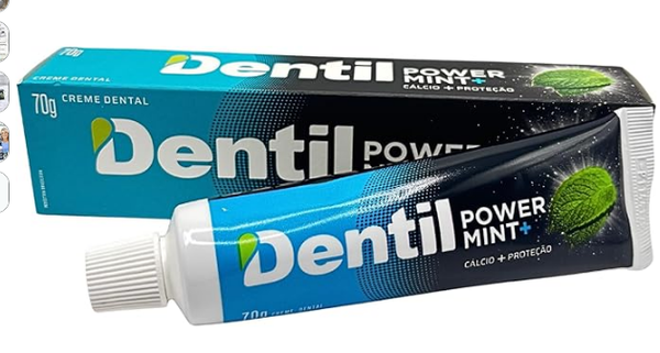 CREME DENTAL DENTIL  - XTRA MINT S/ FLUOR C/ XILITOL 12X70G