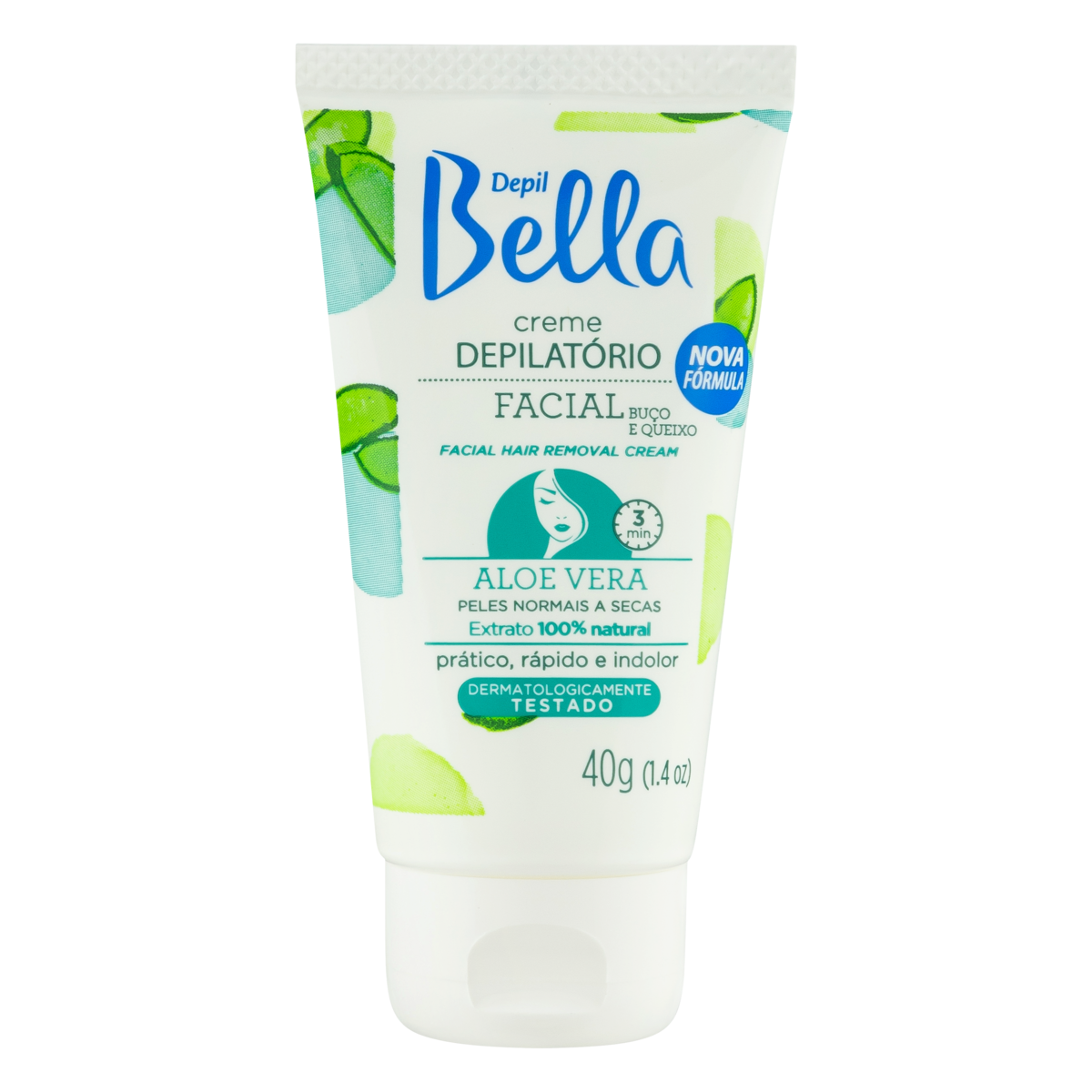 Creme Depilatorio Bella Facial Aloe 4
