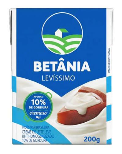 CREME DE LEITE BETANIA 200G LEVISSIMO