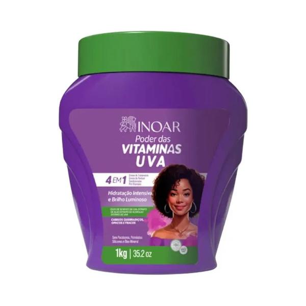 CREME PENTEAR INOAR 1KG VITAMINAS UVA